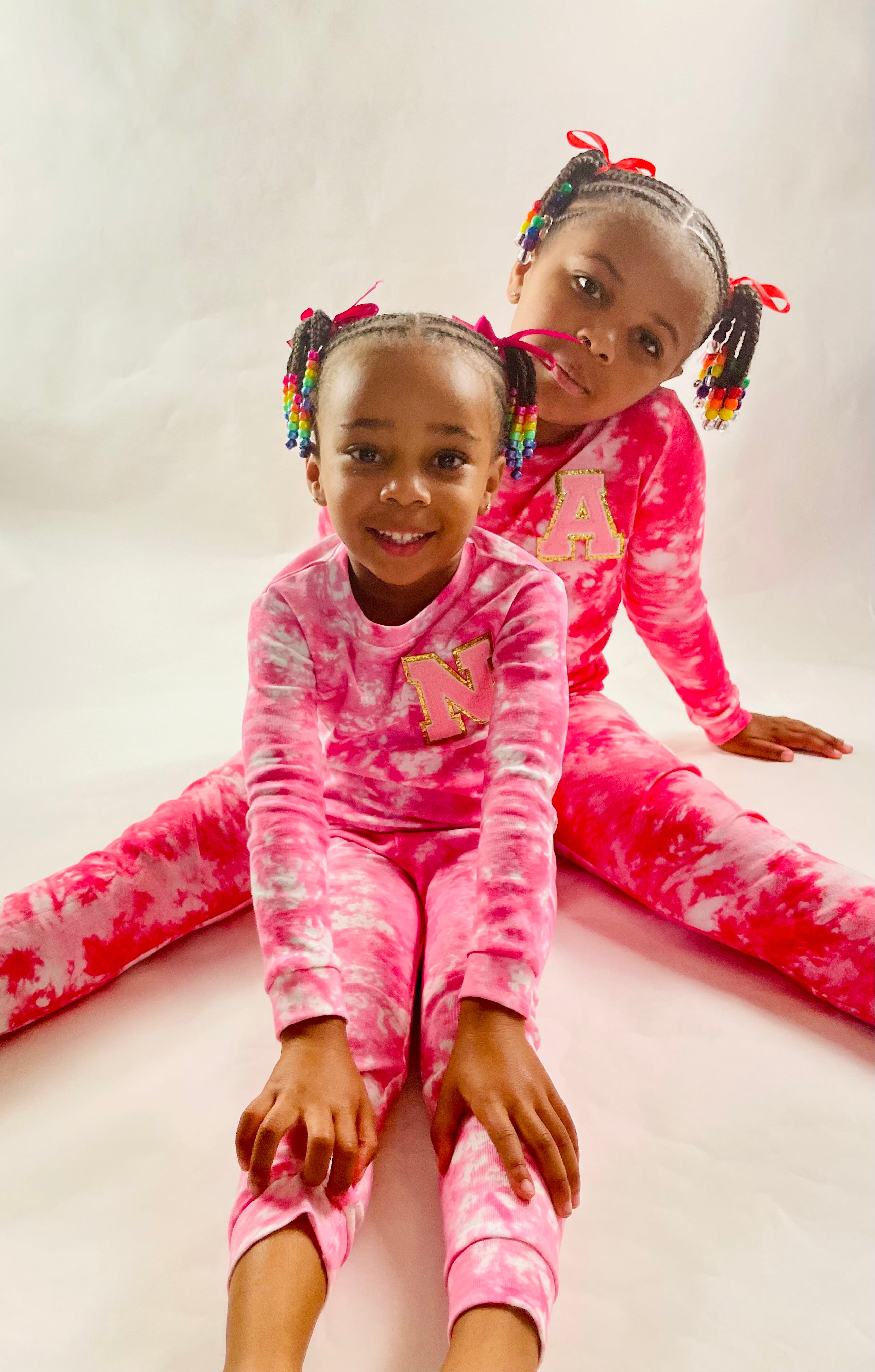 Candy Colors Initial Pajama Set