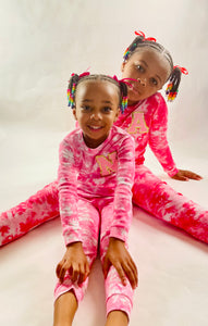 Candy Colors Initial Pajama Set