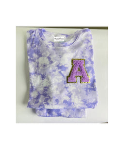 Kids Personalized Pajamas| Pajamas for Girl and Boys| Toddler Pajamas| Youth Pajamas| Gift| Sleepover| Slumber Party| Purple| Tie Dye